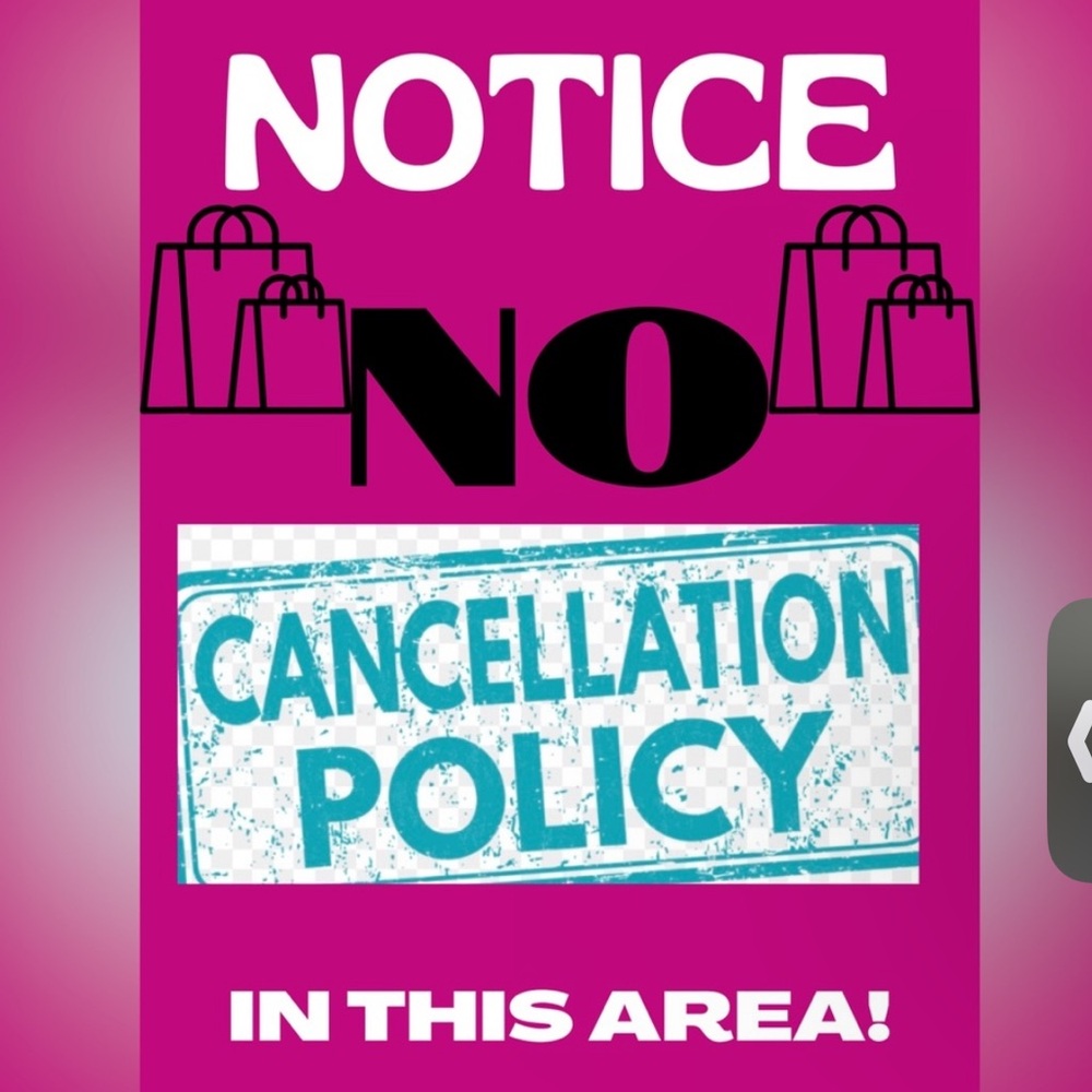 🚨‼️NO CANCELATIONS‼️🚨